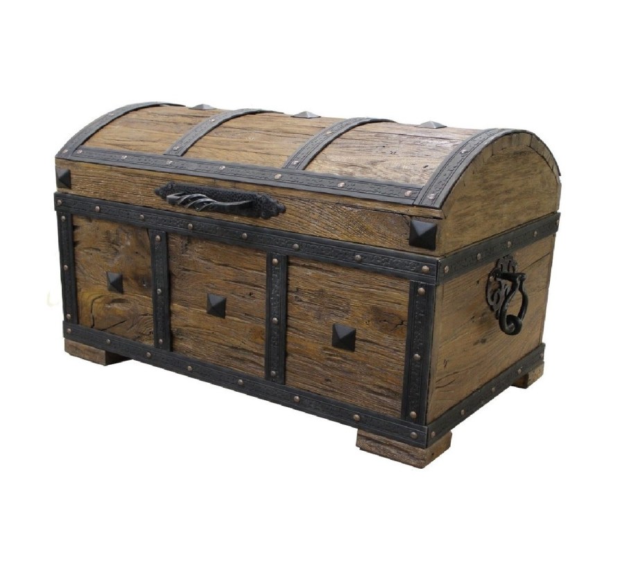Сундук напольный деревянный