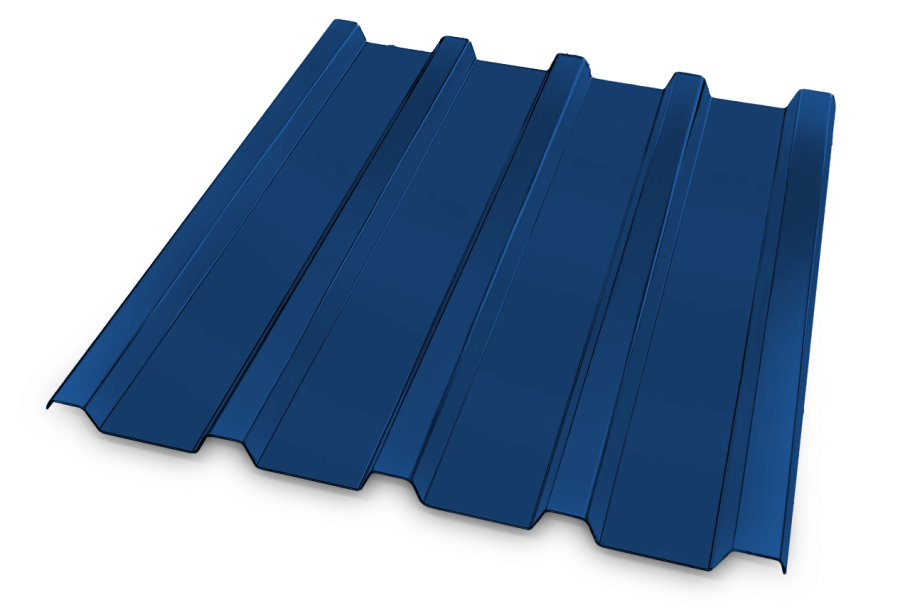 Профнастил зеленый мох RAL 6005