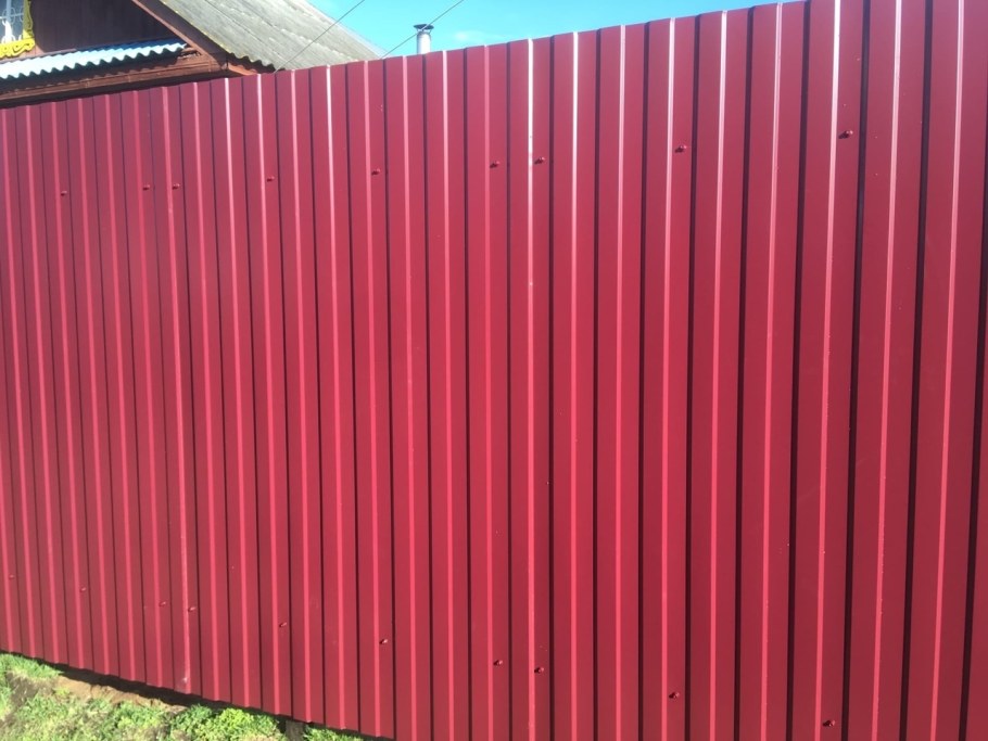 Профлист с21 забор