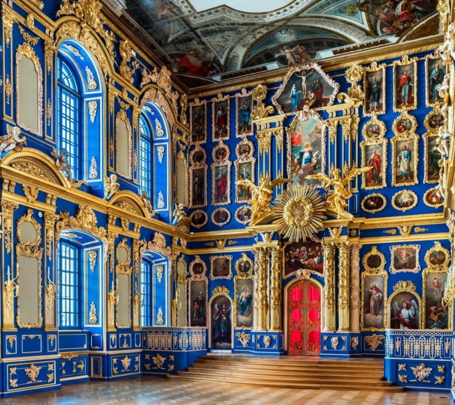 Екатерининский дворец (большой Царскосельский дворец)