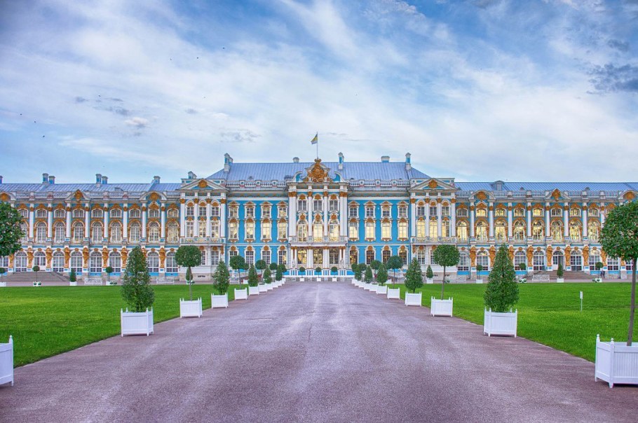 Царское село Санкт-Петербург Екатерининский дворец
