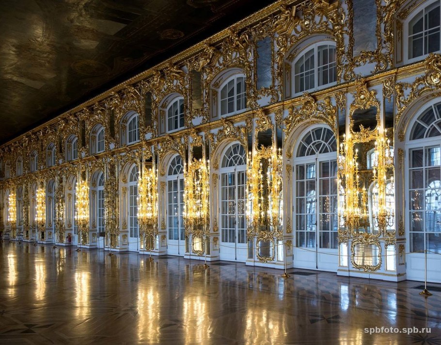 Екатерининский дворец в Царском селе (1757 г.)