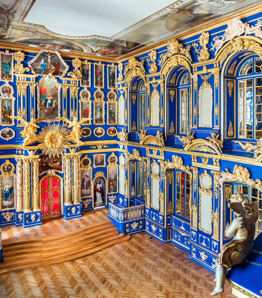 Церковь Екатерининского дворца в Царском селе