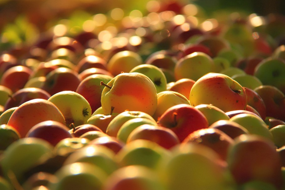 Обложка для ВК яблоки