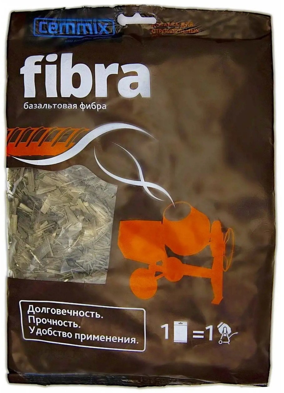 Полипропиленовая фибра CEMFIBRA 150 гр