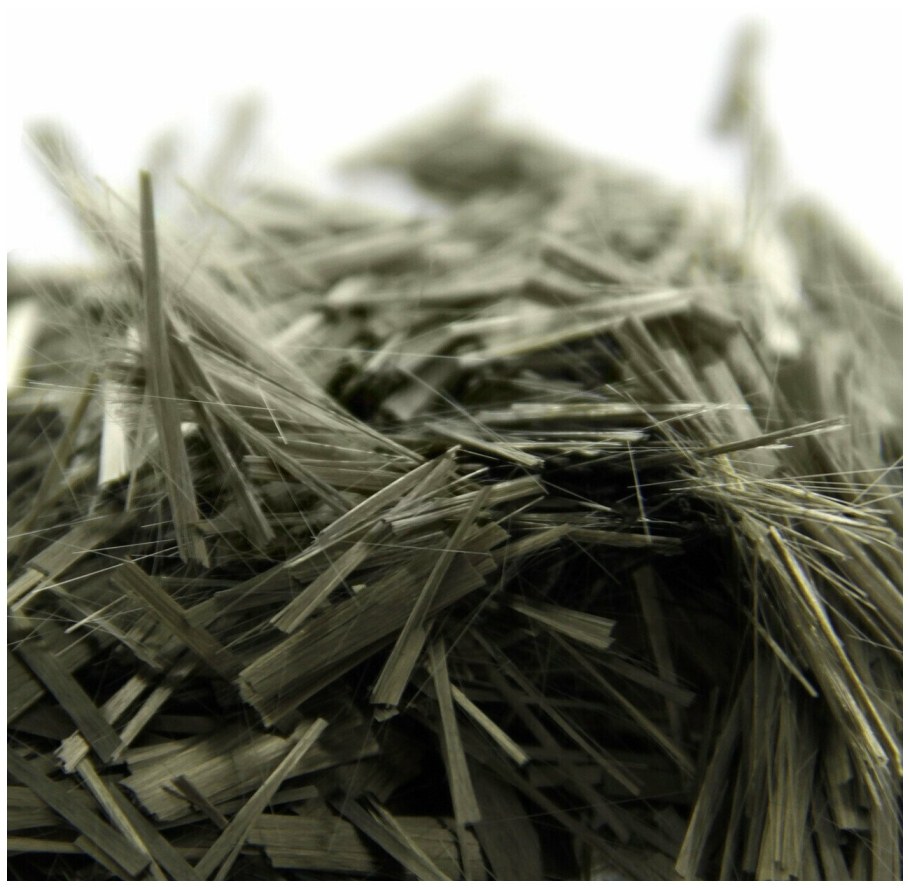 Фибра армирующая базальтовая 12-20 мм