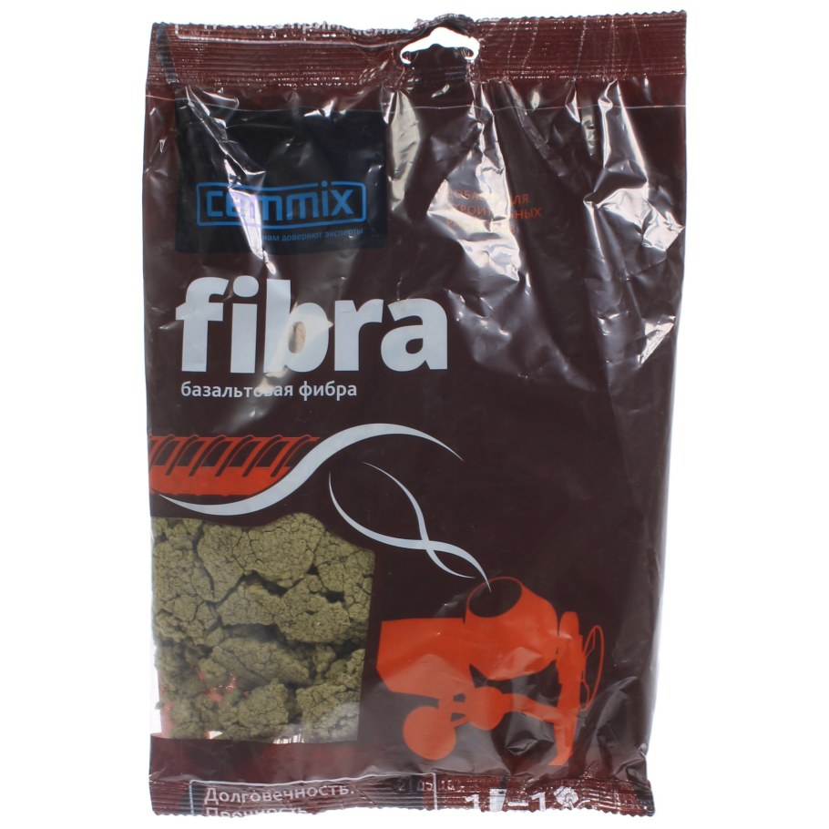 Cemmix фибра базальтовая CEMFIBRA, пакет 1000 г