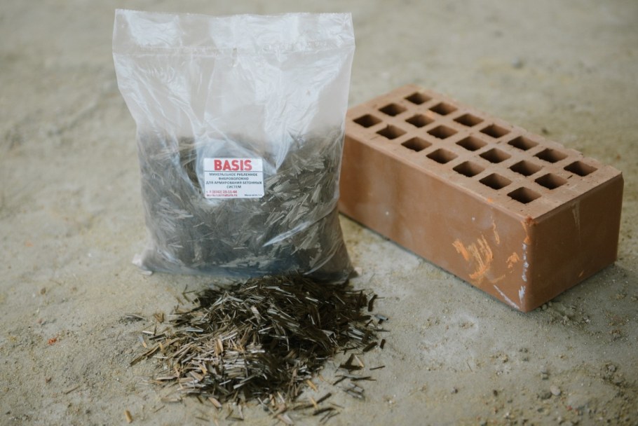 Базальтовая фибра для бетона