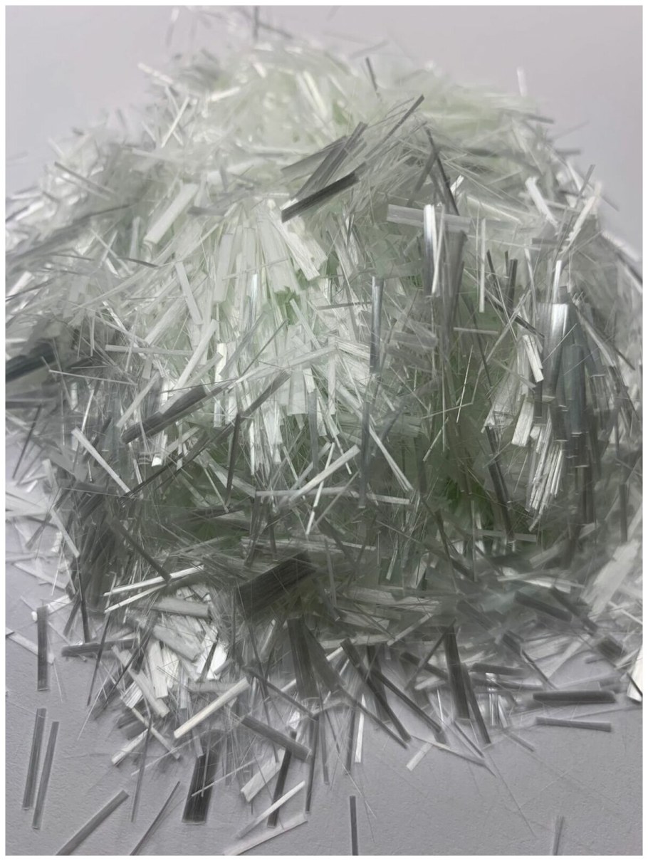 Фиброволокно стеклянное Титан 12мм 1кг