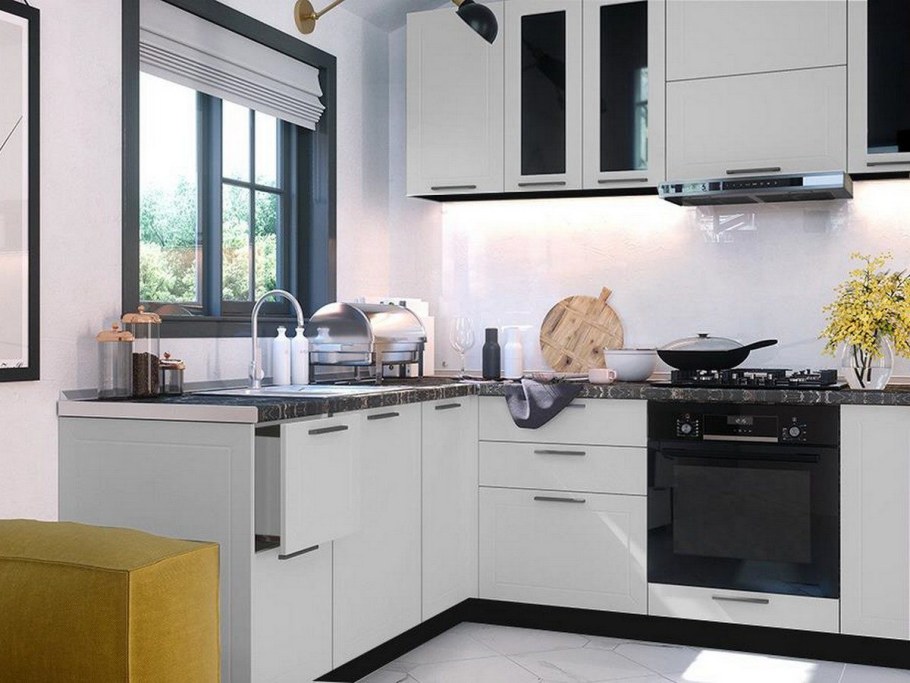 Кухня Глетчер Силк