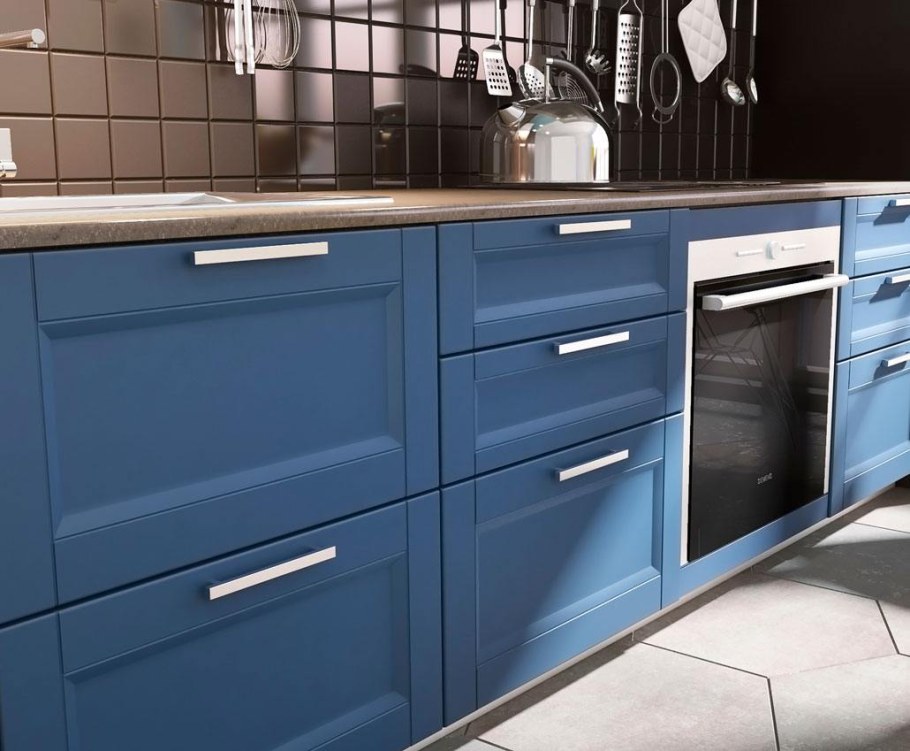 Фасады мебельные RAL 5007