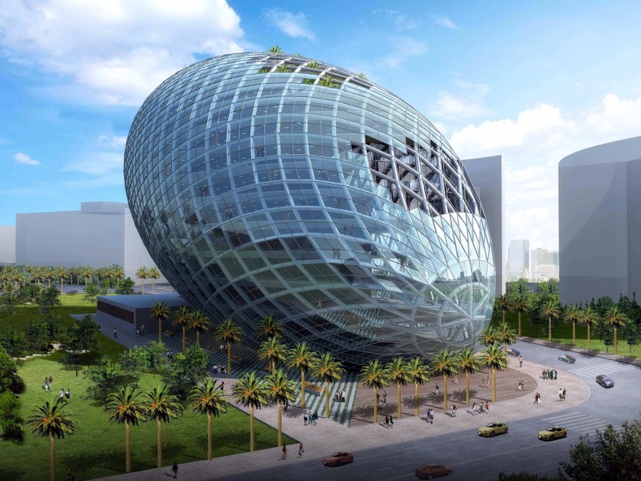 Cybertecture Egg, Мумбаи