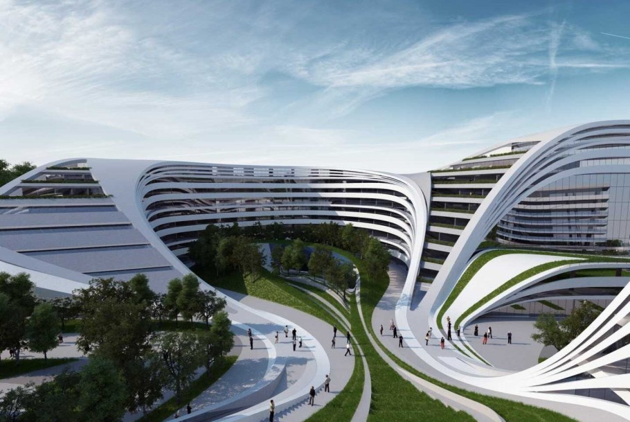 Многоцелевой комплекс Beko Masterplan в Белграде, Сербия