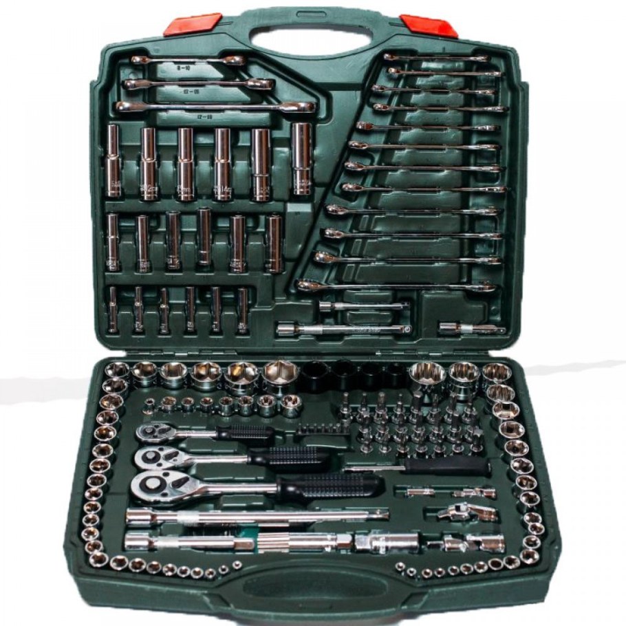 Набор инструментов SATA 1/2"+3/8"+1/4" 150 предметов, s09510
