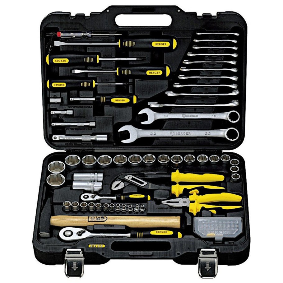 Набор инструментов Berger bg089-1214, 89 предметов