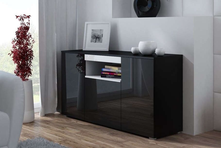 Комод Soho cama черный матовый