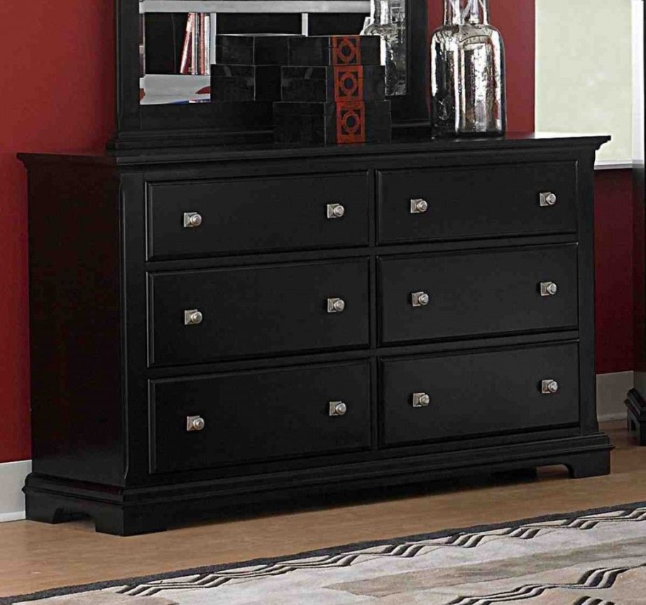 Комод икеа черный