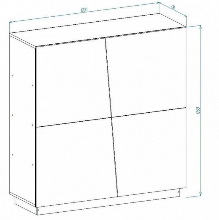 Комод Цесена белый 200 купить в Липецке