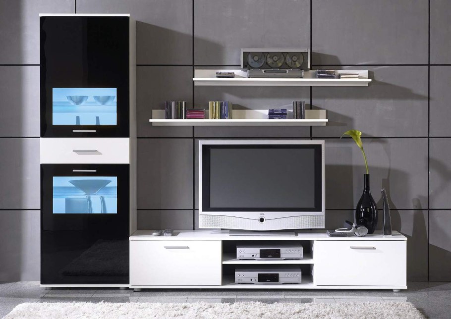 Стенка Зара Модерн глянец