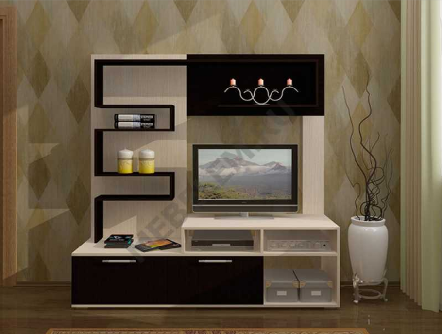 Стенка под телевизор с выдвижным столом