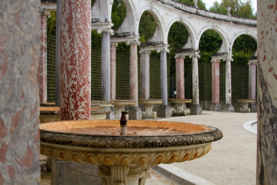 Боскет колоннада Версаль