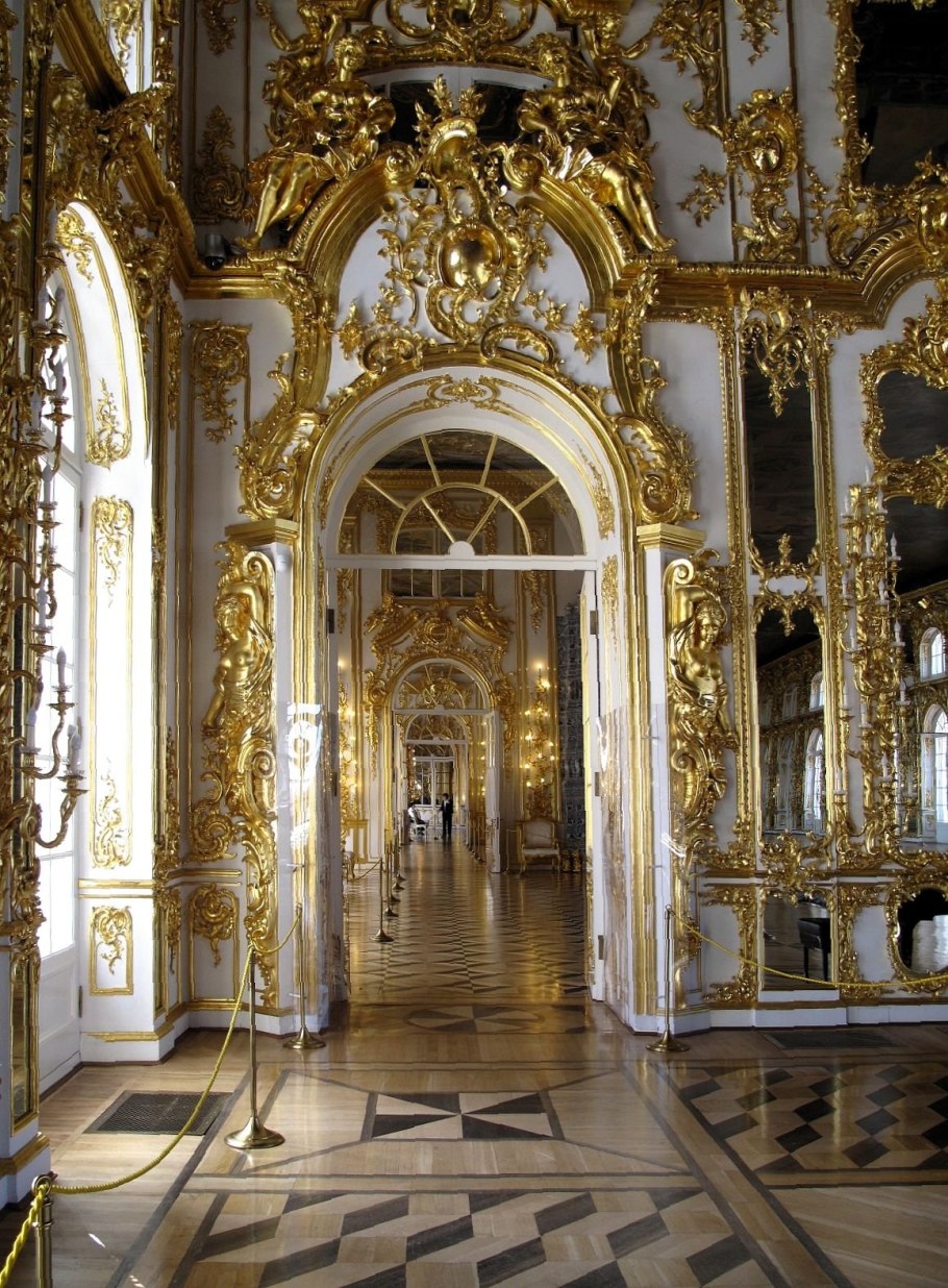 Золотая Анфилада Екатерининского дворца