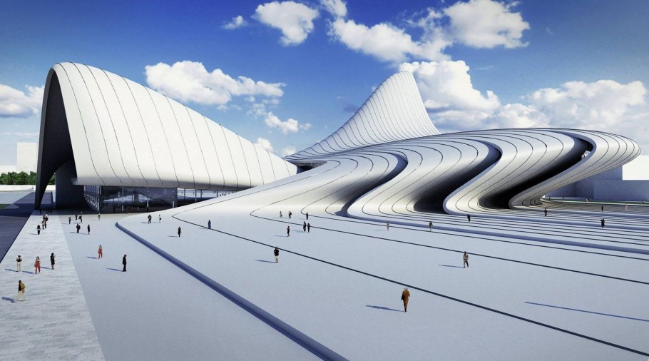 Центр Гейдара Алиева Заха Хадид