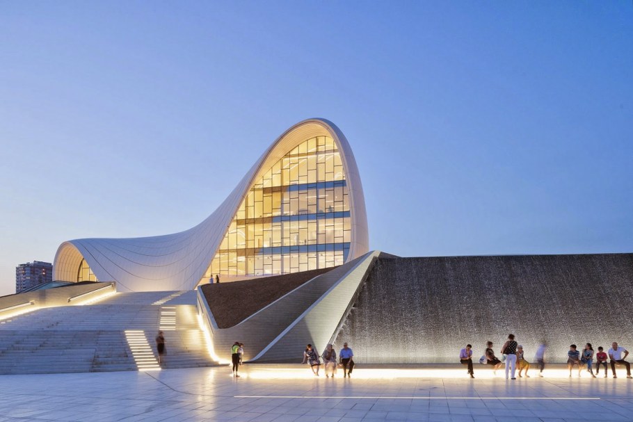 Культурный центр Гейдара Алиева в Баку, Азербайджан