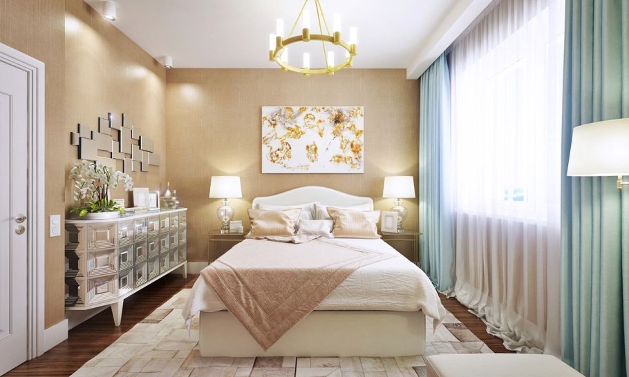 Интерьер супружеской спальни