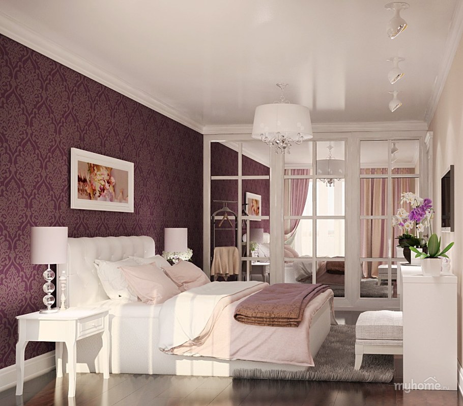 Дизайн комнаты для молодой пары