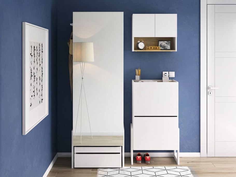 Синяя прихожая