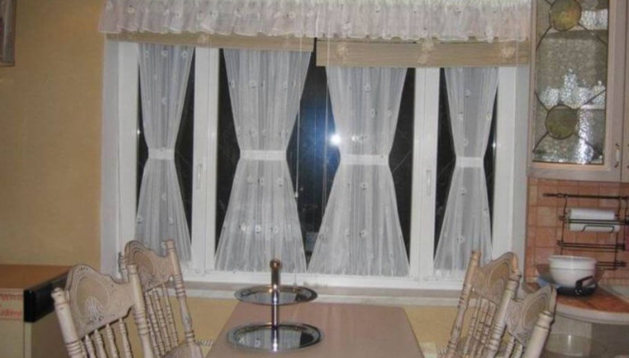 Шторы-кафе для кухни