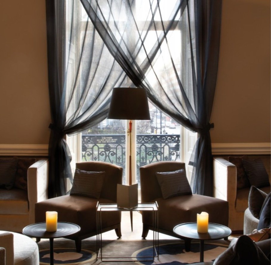 Шторы песочные часы на стеклопакеты