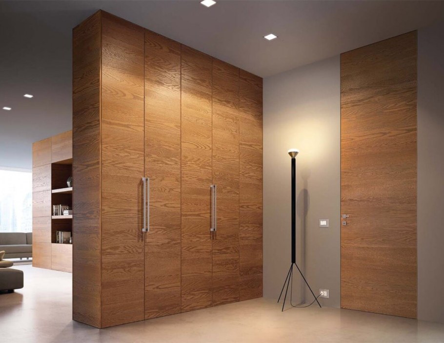 Скрытые двери Invisible шпонированные