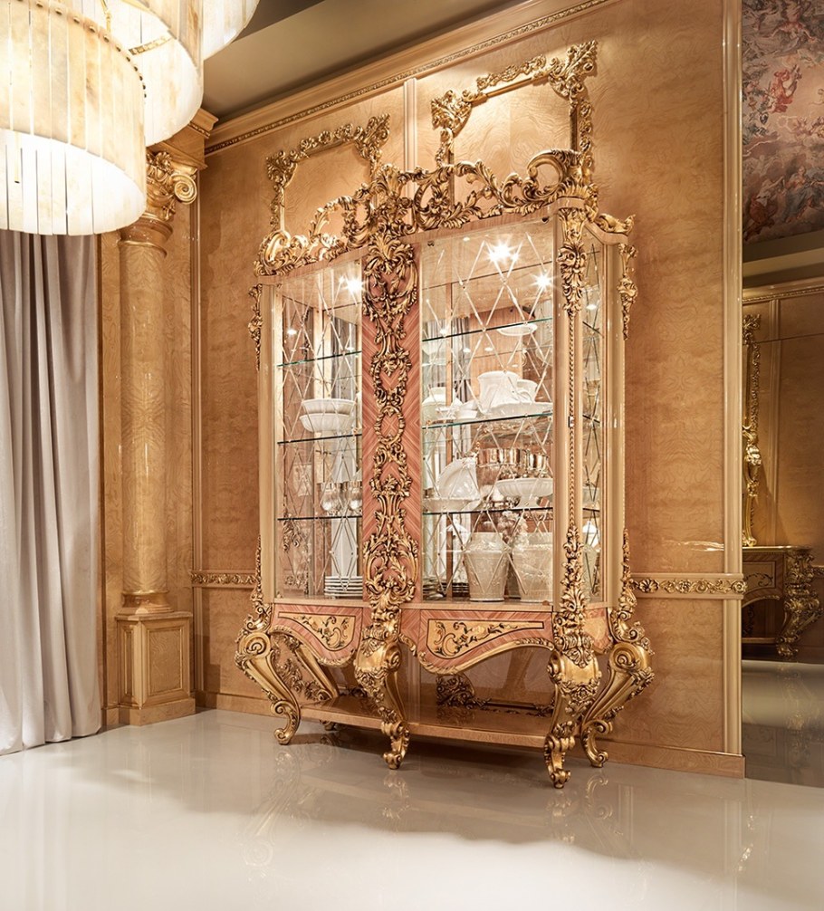 Витрина Барокко золото