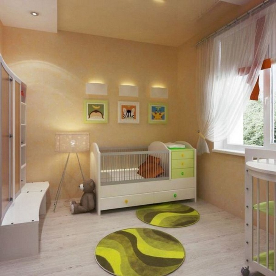 Детская спальня для малыша