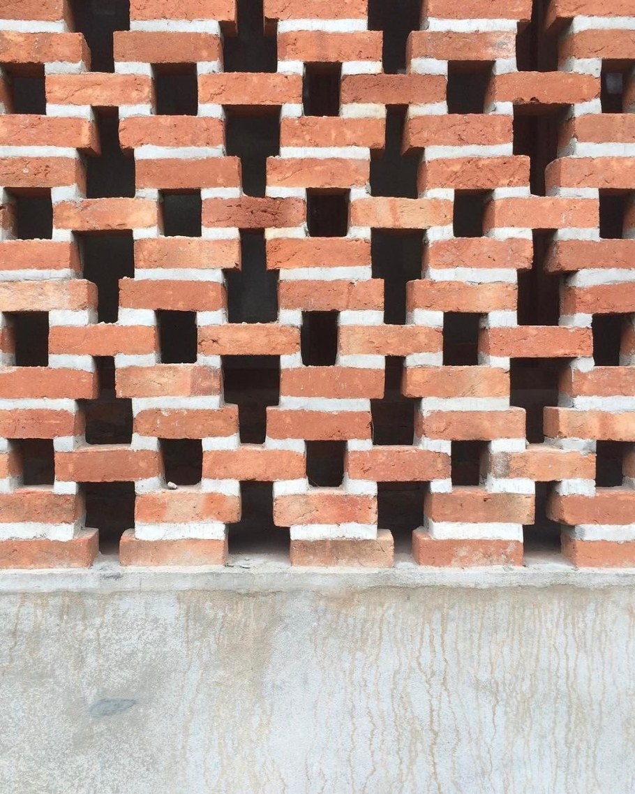 Декоративная кладка кирпича