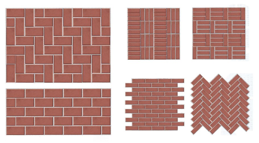 Фламандская кладка в 2 кирпича