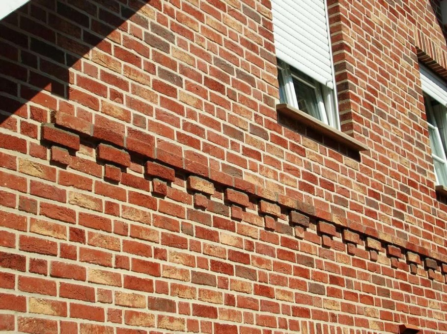Бранденбургская кладка облицовочного кирпича
