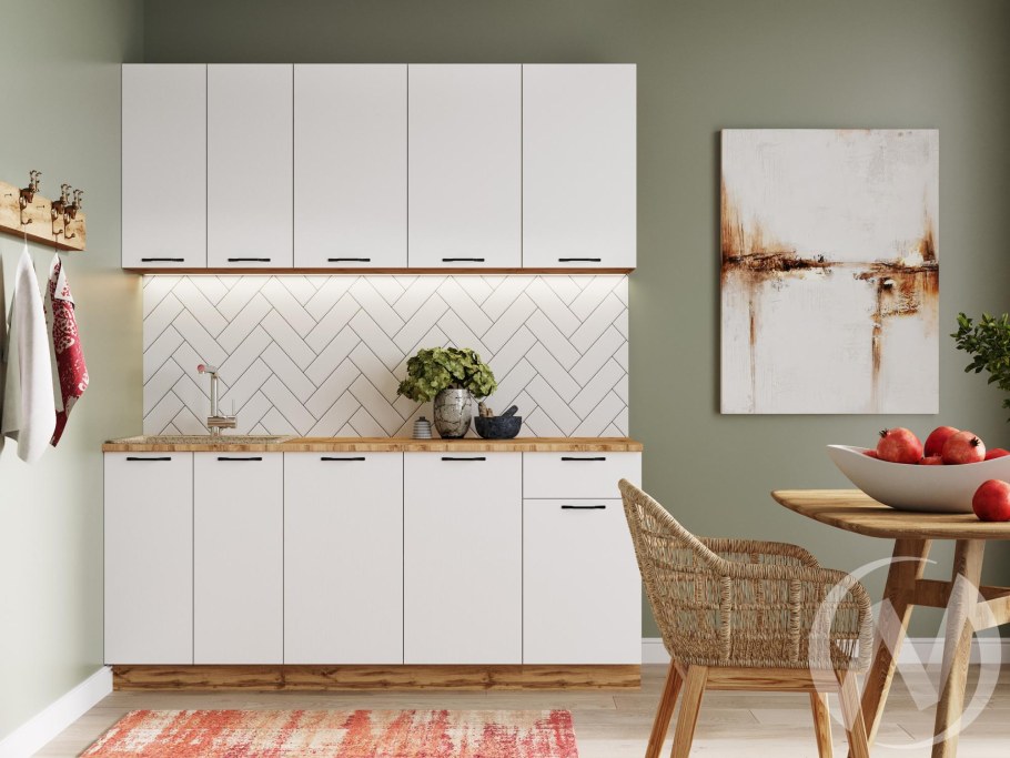 Mebiрlex кухня Вивиан МДФ 1,8м