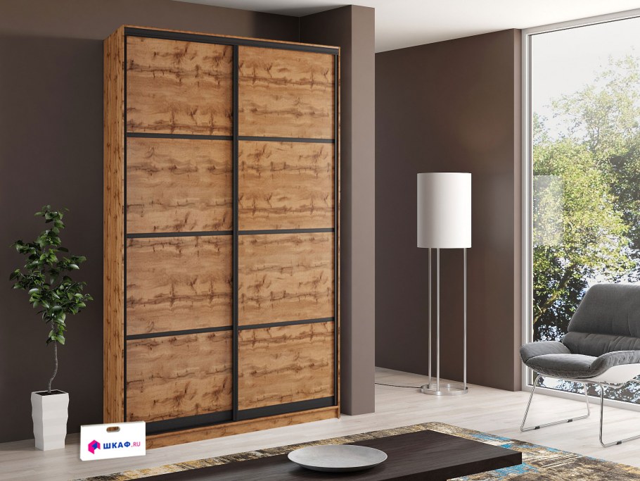 Шкаф дуб крафт табачный