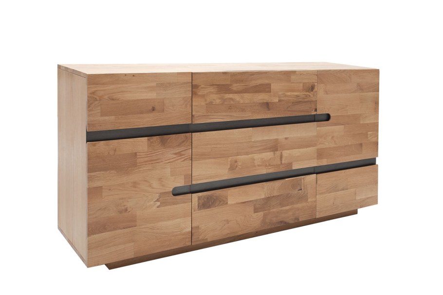 Комод Iris металл дуб Вотан