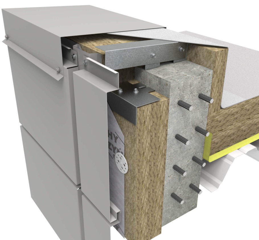 Навесной фасад подсистема МЕТАЛЛПРОФИЛЬ