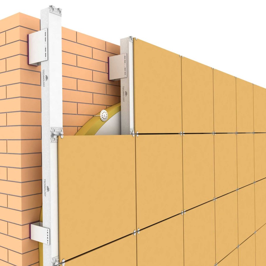 Система вентилируемого фасада