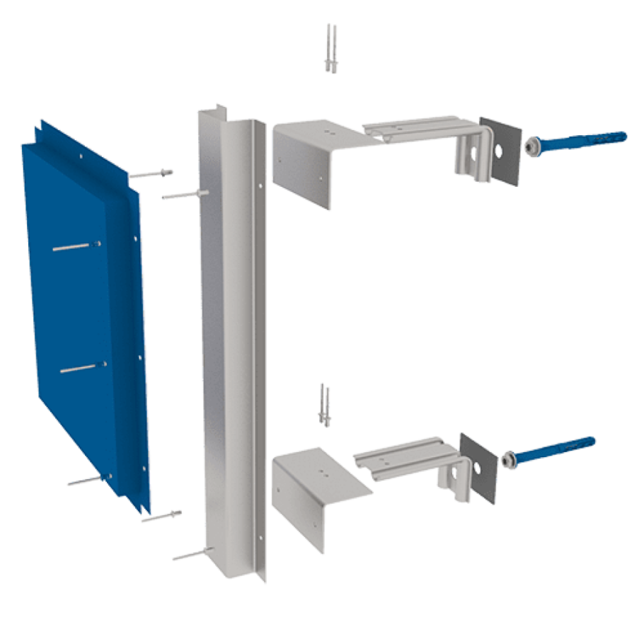 Навесная фасадная система primet