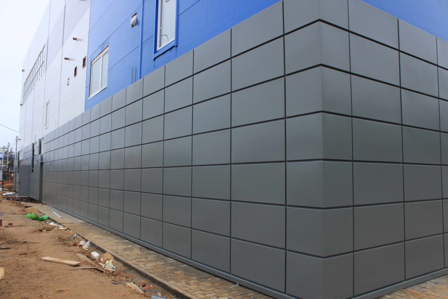 Металлические кассеты для фасада МЕТАЛЛПРОФИЛЬ