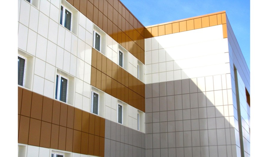 Фасады Отделанные металлокассетами