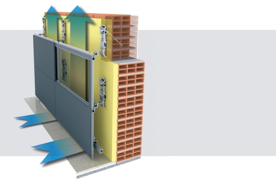 Монолит вент фасад сэндвич