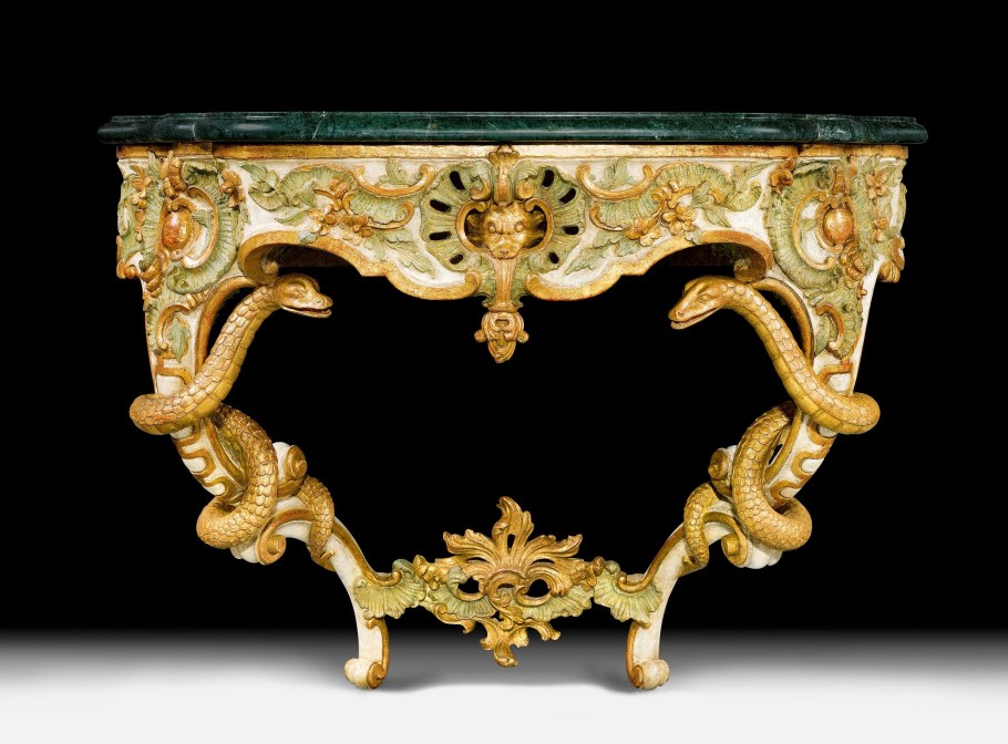 Антикварная мебель в стиле Барокко 17-18 веков, Италия