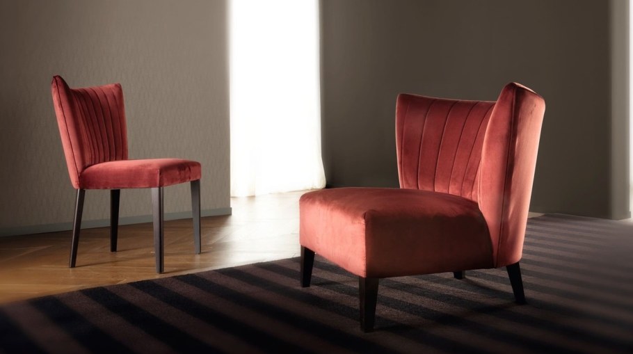 Изящный кресло тонкий